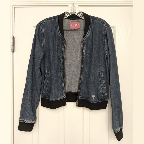 (New) Guess Denim Jacket - Picture 1 of 2